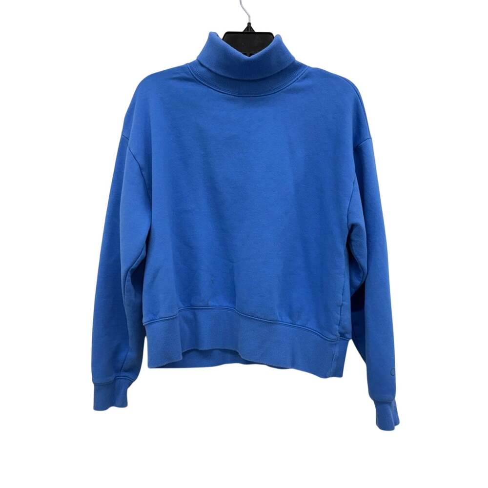 Calia by Carrie Underwood Cobalt Blue Turtleneck Sweatshirt size S